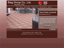 Tablet Screenshot of biaggroup.com